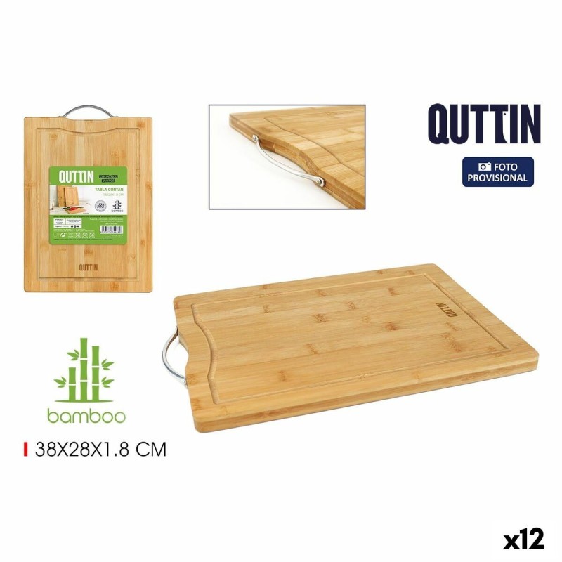 Planche à découper Quttin Bambou 38 x 28 x 1