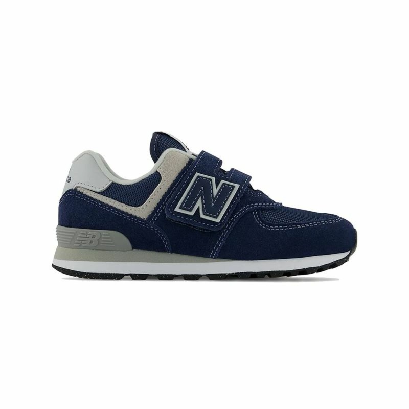 Chaussures de Sport pour Enfants New Balance 574 Core Hook Loop Noir