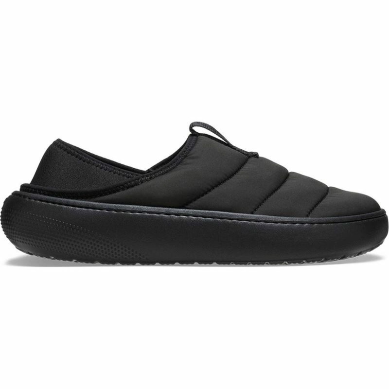 Baskets Casual pour Femme Crocs Classic Puff Moc Noir