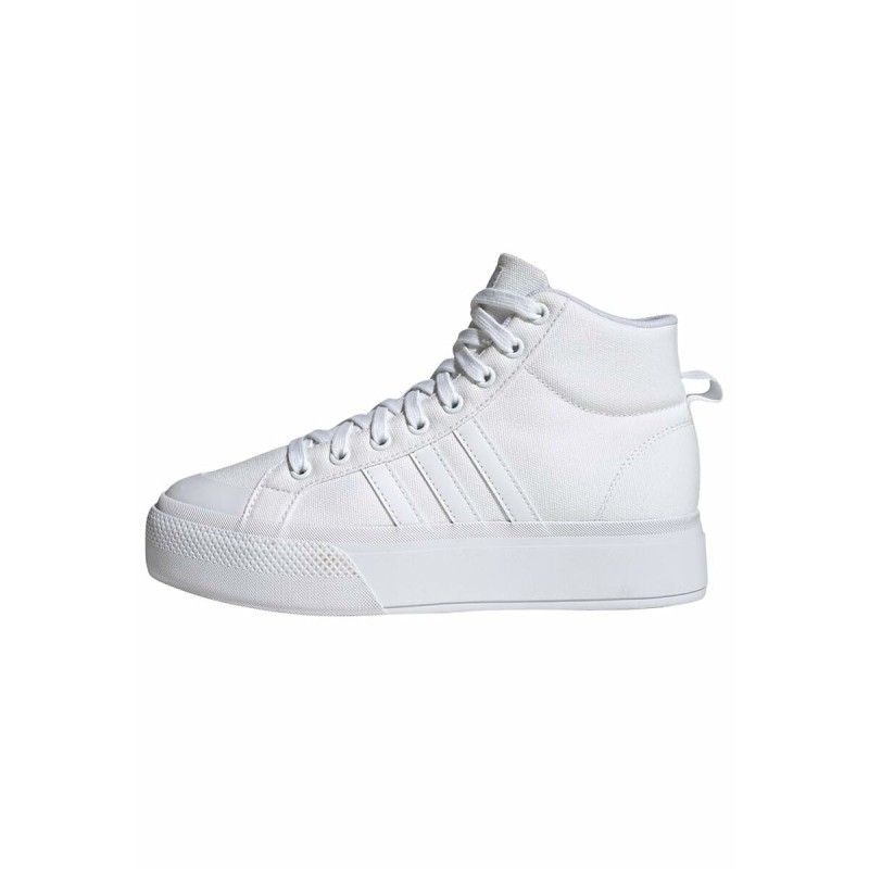 Baskets Casual pour Femme Adidas BRAVADA 2.0 MID PLATFORM Blanc