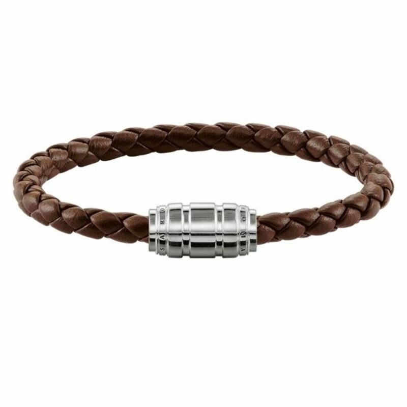 Bracelet Unisexe Thomas Sabo UB0019-823-2 Argenté Marron 18