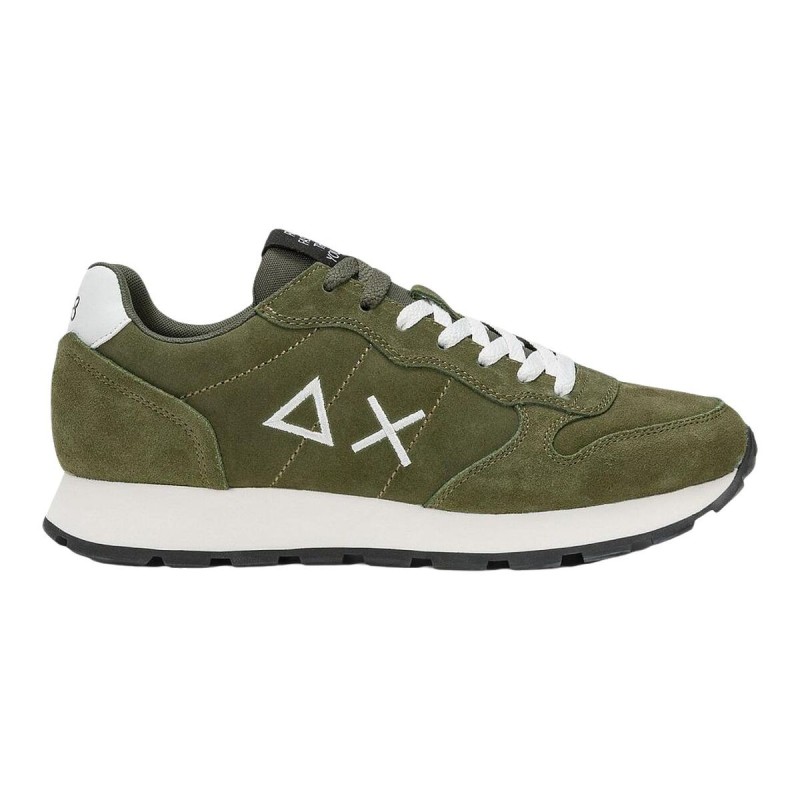 Chaussures casual homme SUN68 TOM SUEDE Z44106 74 Vert