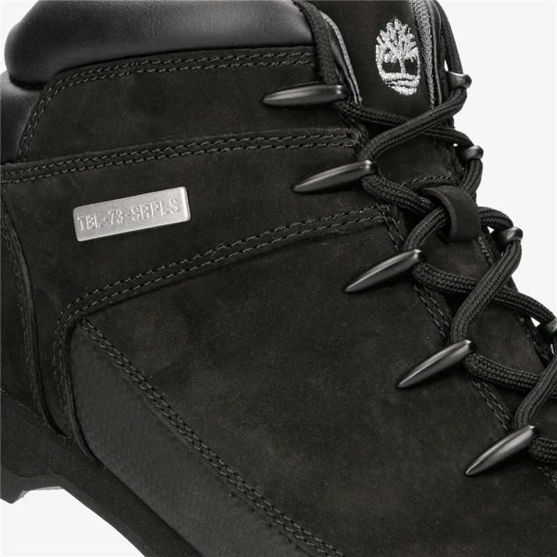 Bottines Femme Timberland Euro Sprint Mid Lace Up Boot Noir