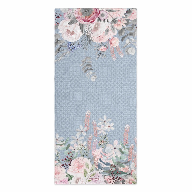 Serviette de toilette HappyFriday Soft Bouquet Multicouleur 70 x 150 cm