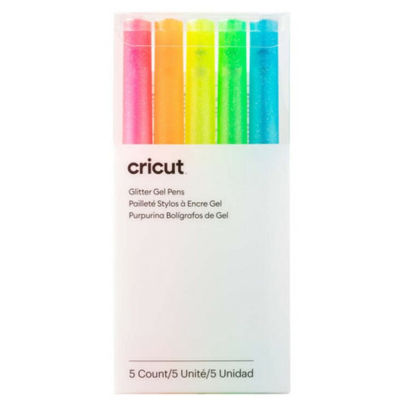 Stylos pour plotter de découpe Cricut GLITTER NEON Multicouleur 0