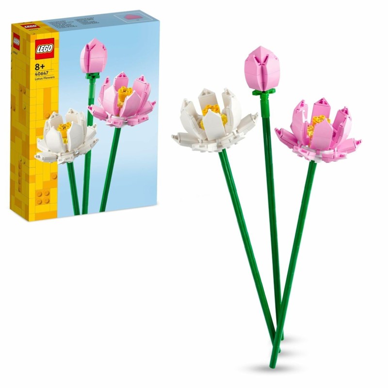 Set de construction Lego 40647 Botanicals Lotus Flowers