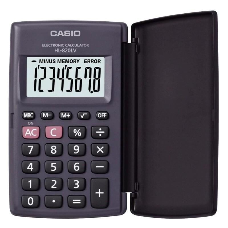 Calculatrice Casio A23 Gris Résine 10 x 6 cm