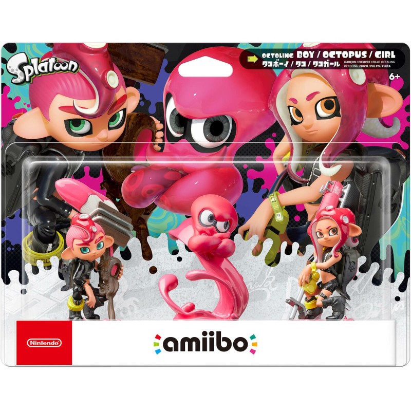 Figure à Collectionner Amiibo OCTOLING GIRL BOY OCTOP