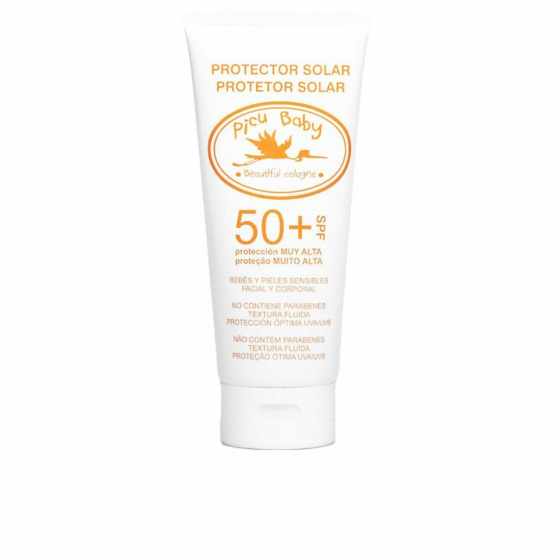 Protecteur Solaire pour enfant Picu Baby Bebés Y Pieles Sensibles Bébés SPF 50+ 100 ml