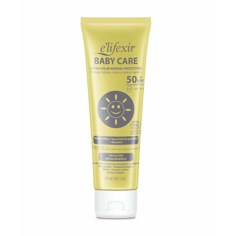 Protecteur Solaire pour enfant Elifexir Mineral Protection 100 ml SPF 50+