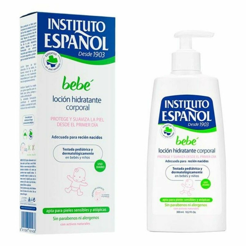 Lotion Hydratante pour Bébé Instituto Español Bebe (300 ml) 300 ml