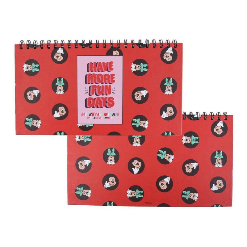 Planificateur hebdomadaire Minnie Mouse Bloc Papier (35 x 16