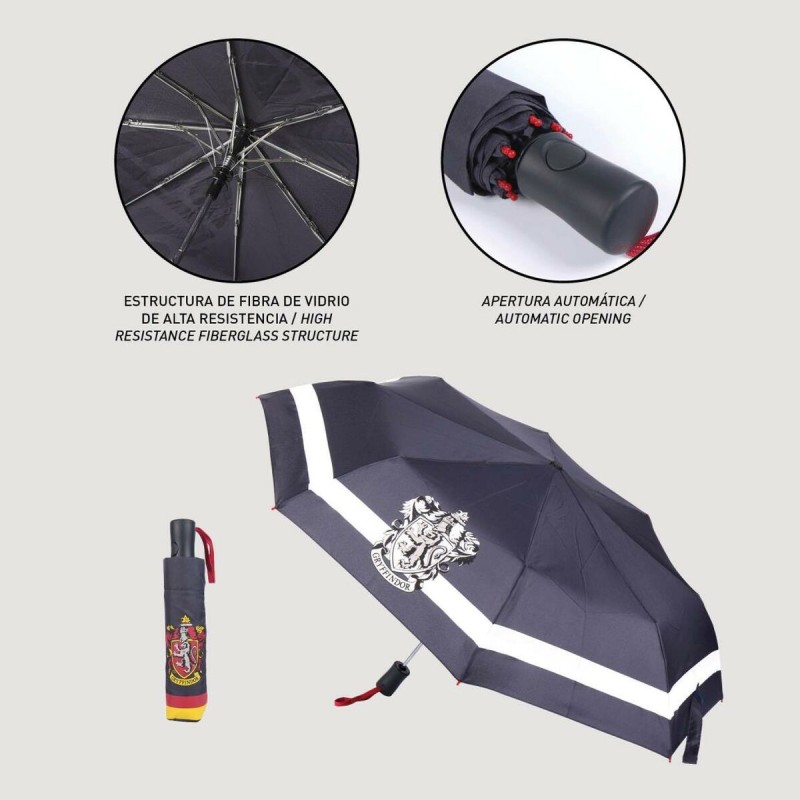 Parapluie pliable Harry Potter Noir 97 cm 53 cm