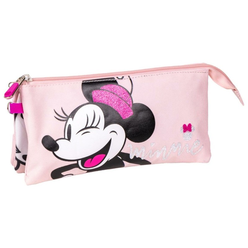 Trousse Fourre-Tout Triple Minnie Mouse 22