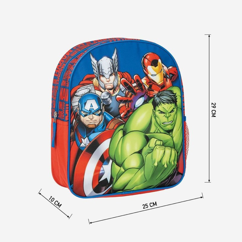 Cartable The Avengers Bleu 25 x 20 x 30 cm