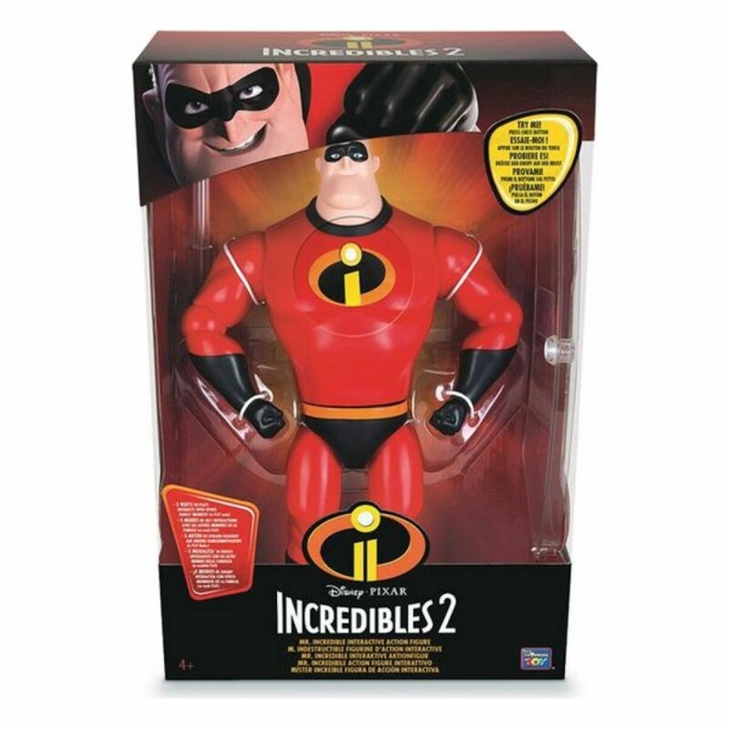 Figurine d’action Mr Incredible Bizak 61230381 114355 34 cm (2 Unités)