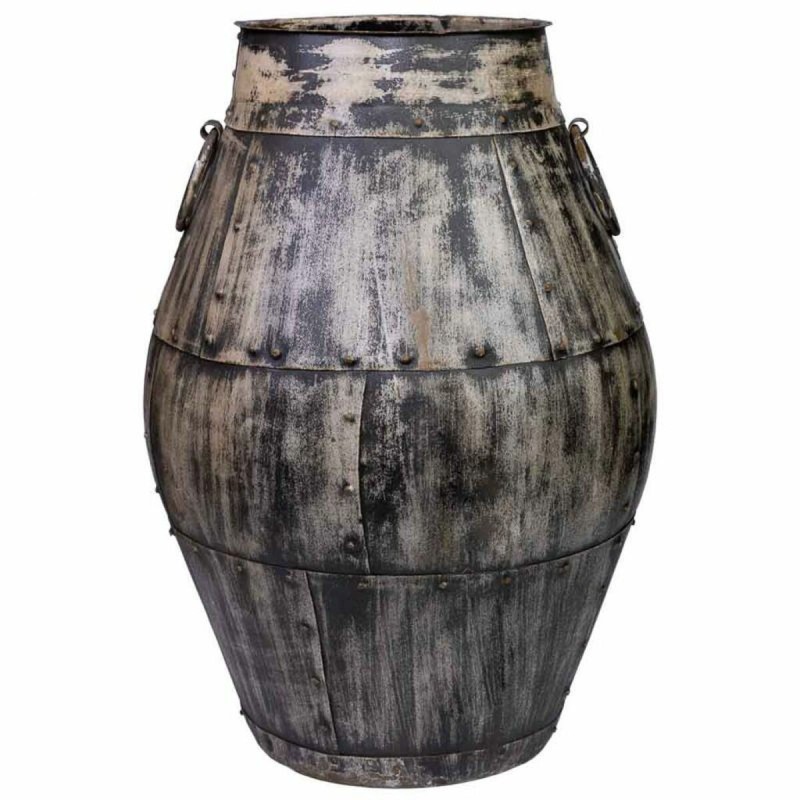 Vase Alexandra House Living Gris Bois de manguier 40 x 65 x 40 cm