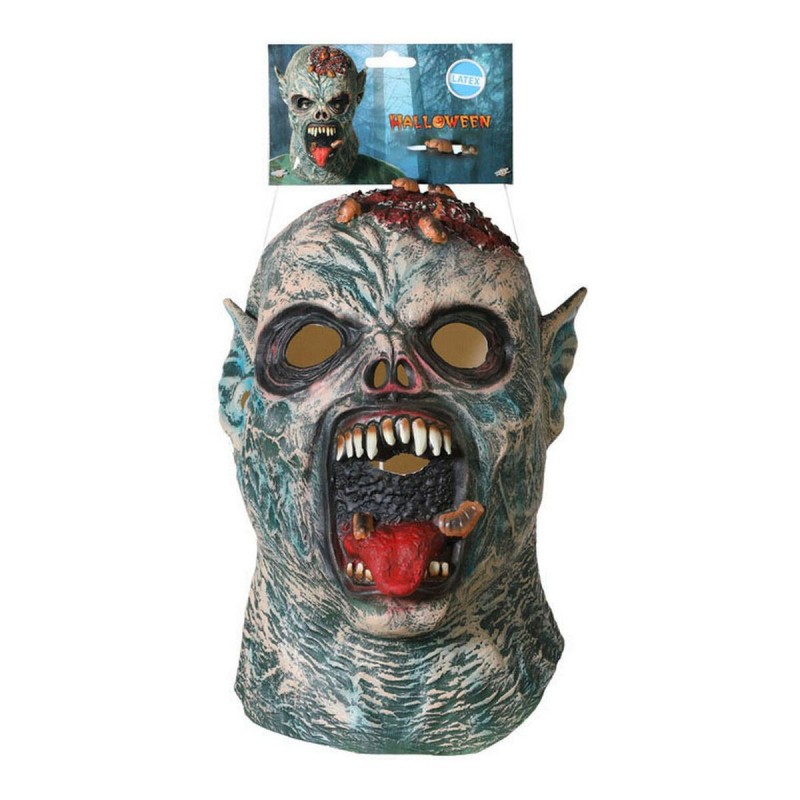 Masque Halloween Monstre Gris