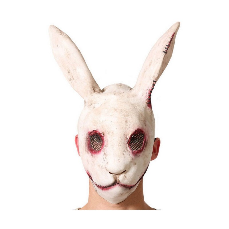 Masque Halloween Lapin blanc