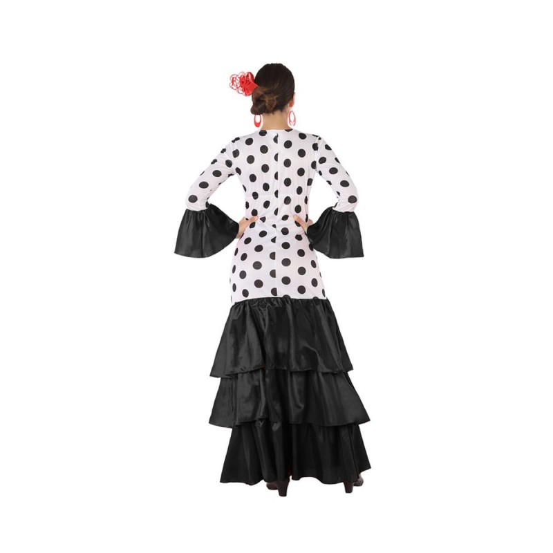 Déguisement pour Adultes Noir Danseuse de Flamenco XXL