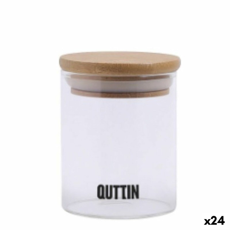 Bocal en Verre Transparent Quttin    6