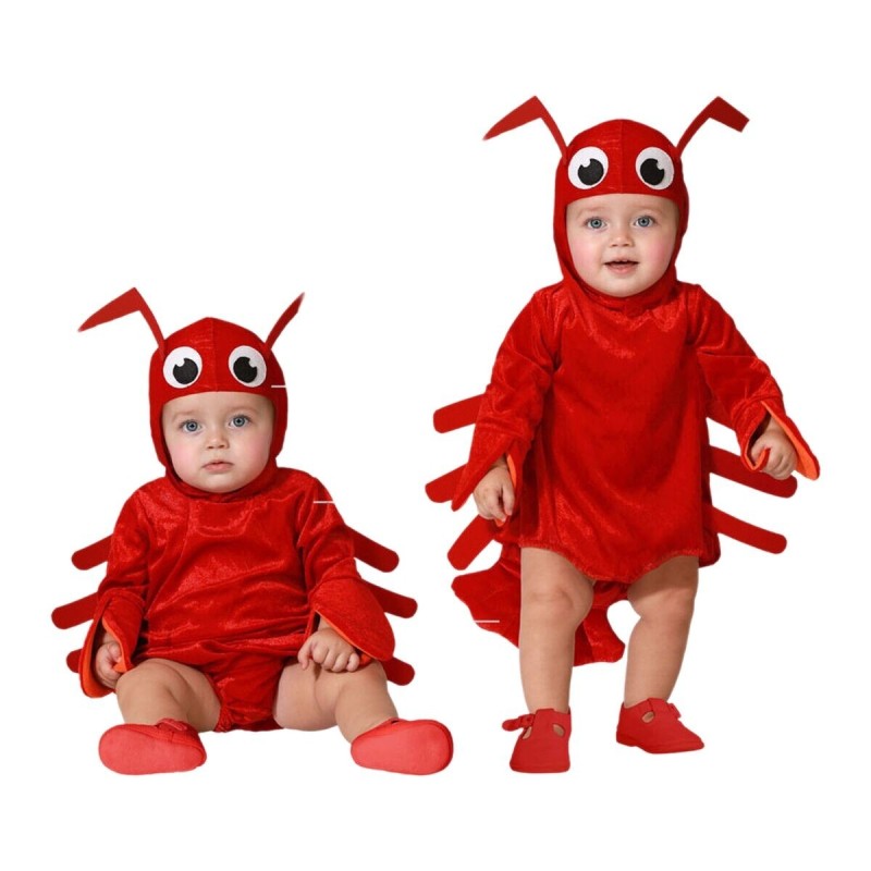 Déguisement pour Bébés Crabe + 24 Mois