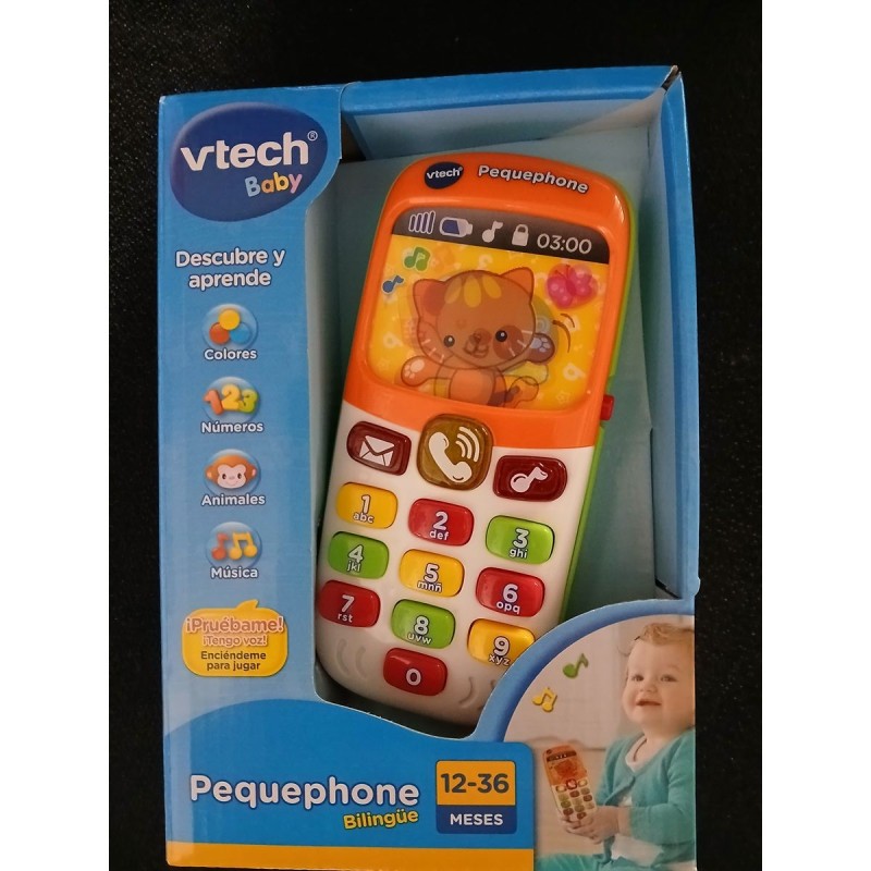 Téléphone d'Apprentissage Vtech Son Lumière (Es)