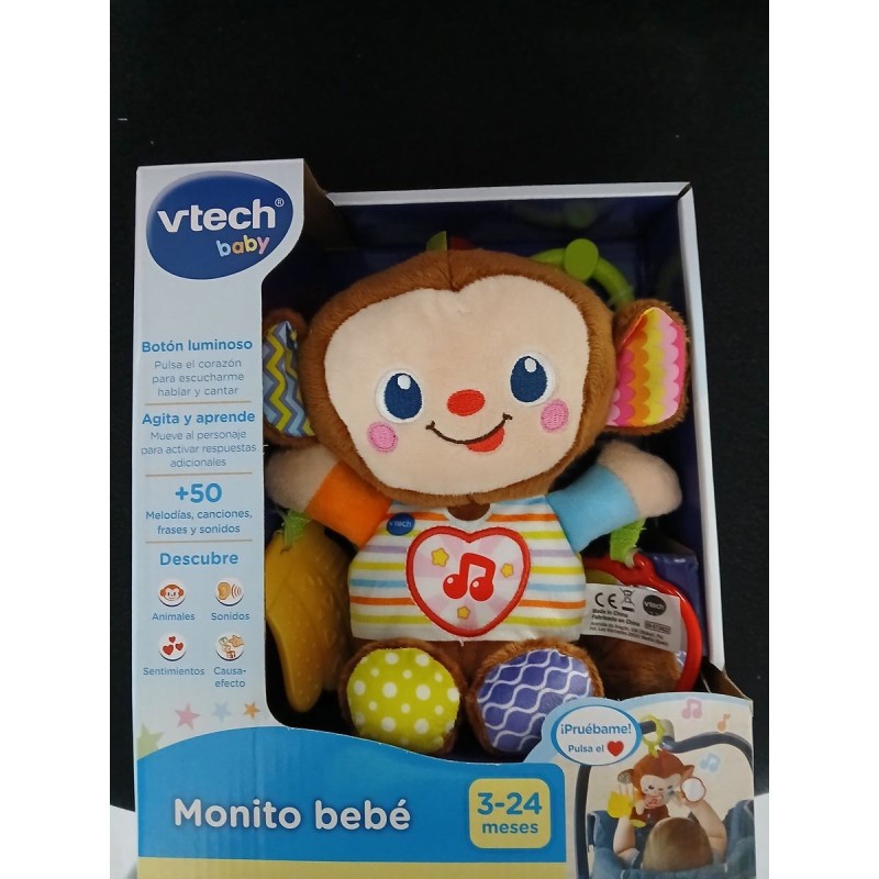 Peluche d'Activités pour Bébé Monito Bebé Vtech (ES)