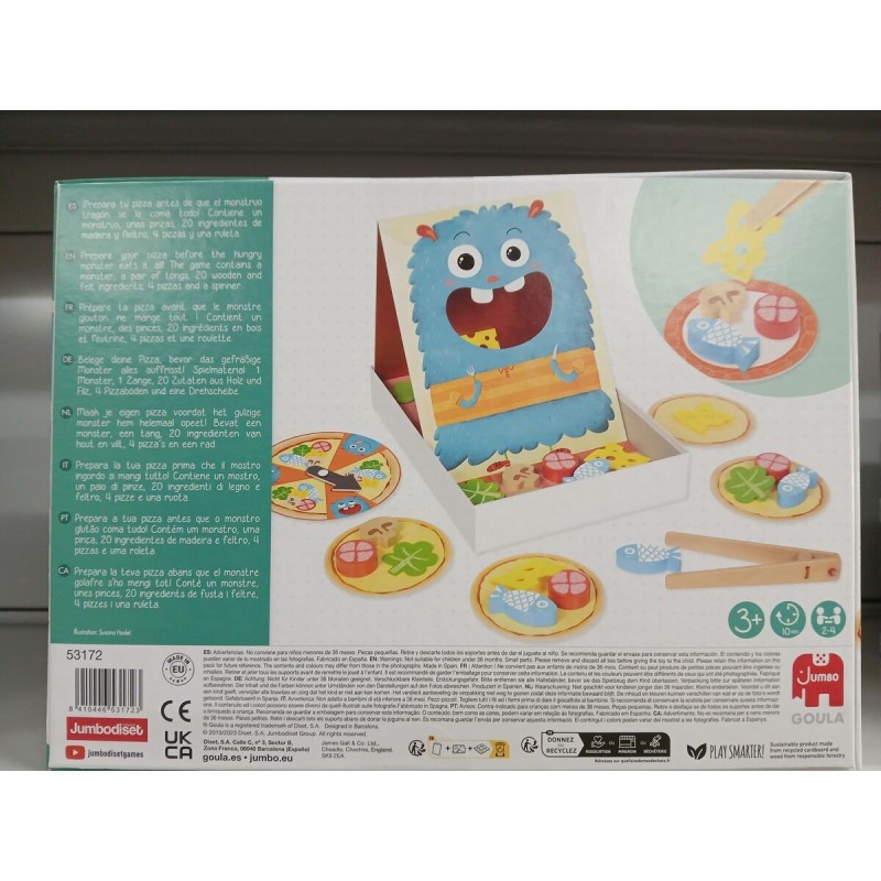 Jeu d'adresse pour bébé Hungry Monster Goula 53172