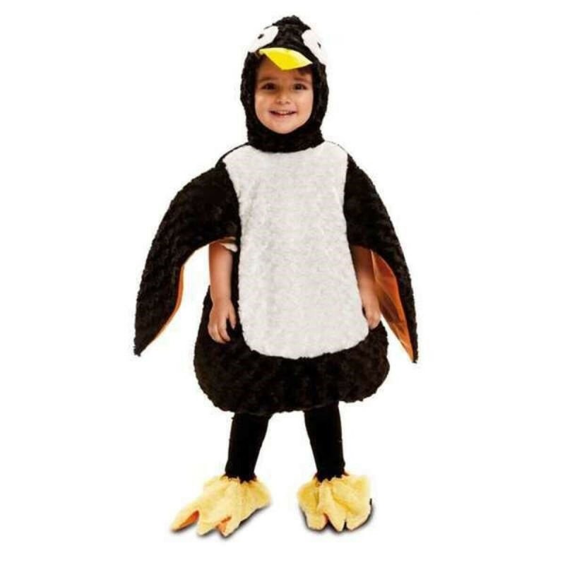 Déguisement pour Enfants Pingouin Blanc/Noir 5-6 Ans (3 Pièces)