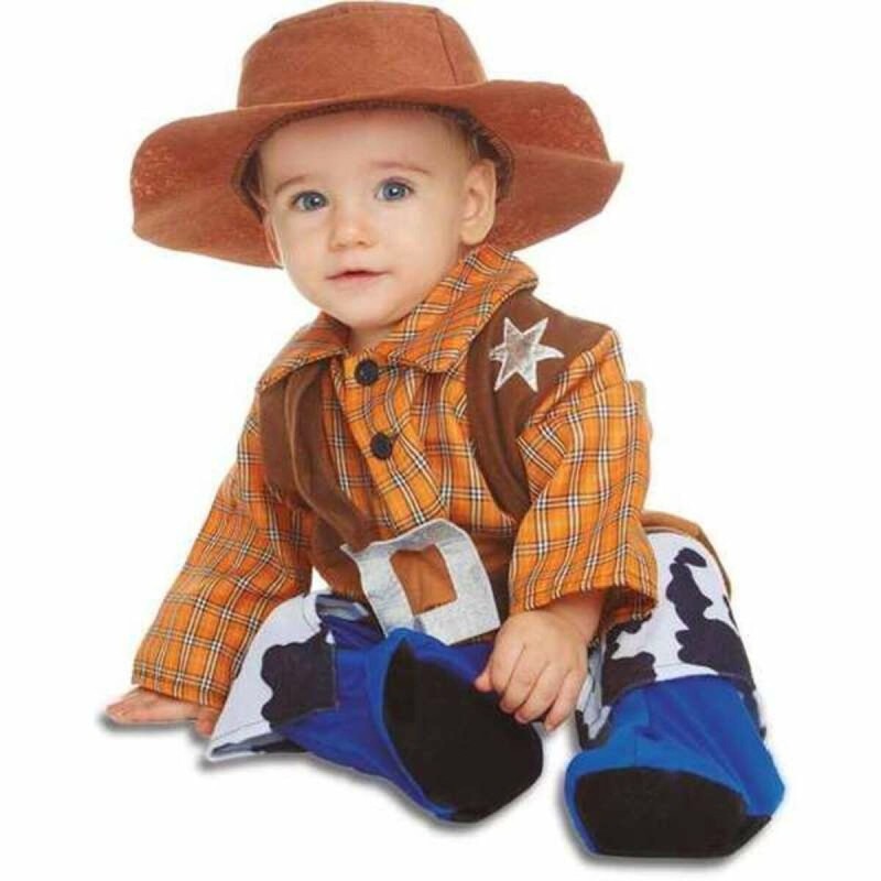 Déguisement pour Bébés Billy Cow-boy 7-12 Mois Bleu