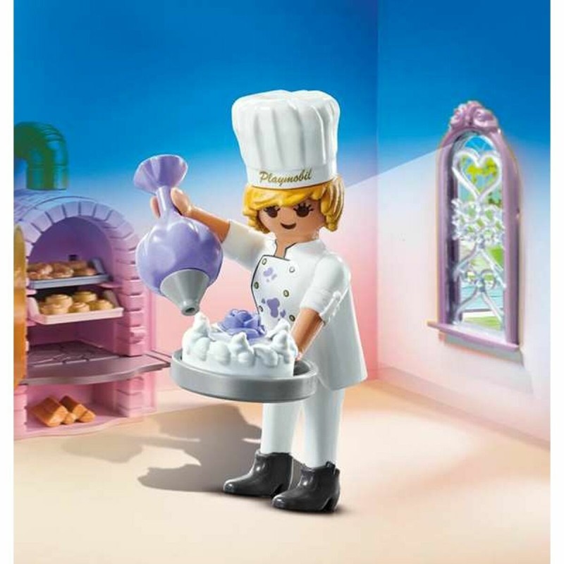 Personnage articulé Playmobil Playmo-Friends 70813 Pâtissier (5 pcs)