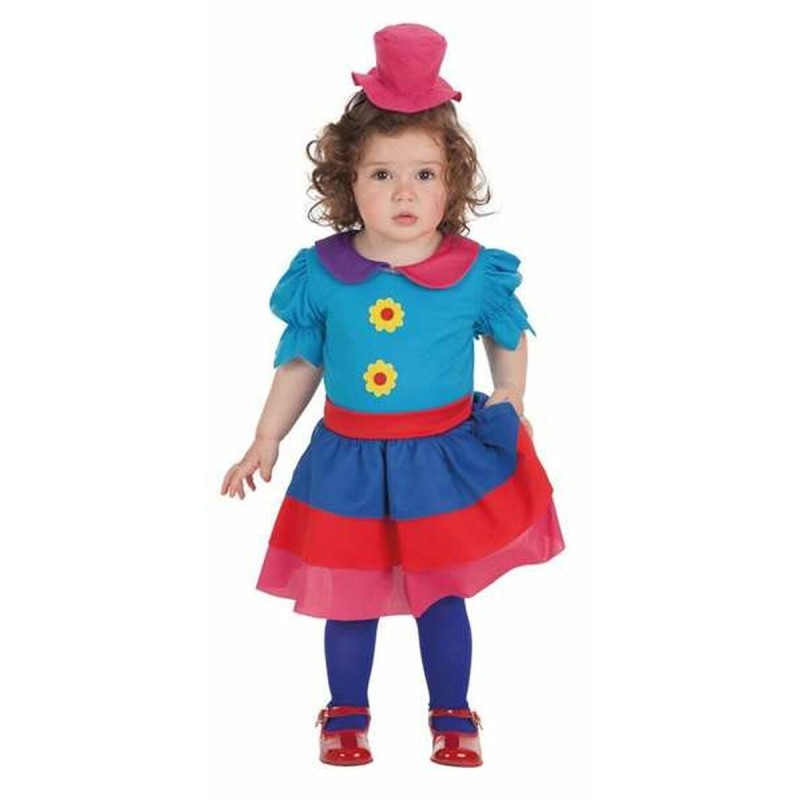 Déguisement pour Bébés 18 Mois Femme Clown (2 Pièces)