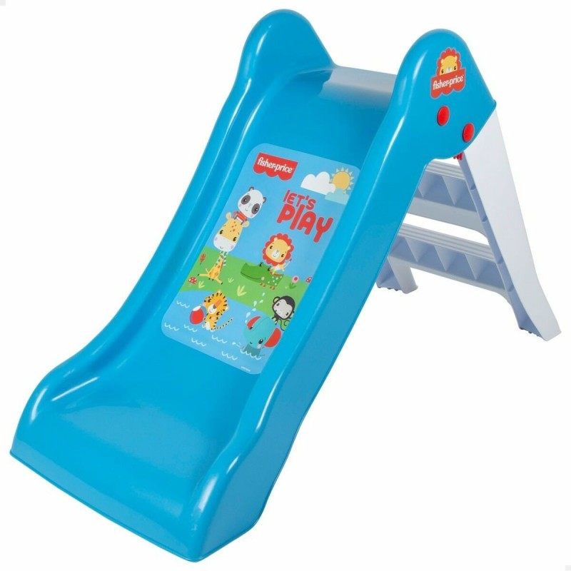 Toboggan Fisher Price Bleu Enfant 100 x 26