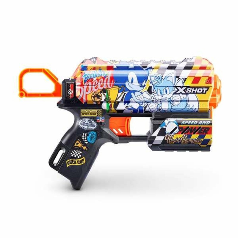 Pistolet à Fléchettes Zuru X-Shot Sonic Skins Flux 18