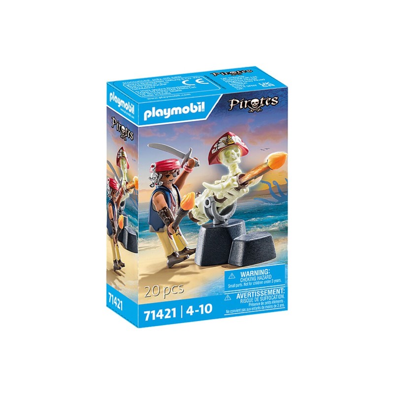 Playset Playmobil 71421 Pirate 20 Pièces