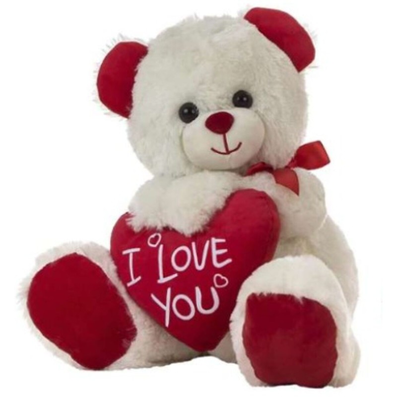 Jouet Peluche I love you Ours Coeur 28 cm