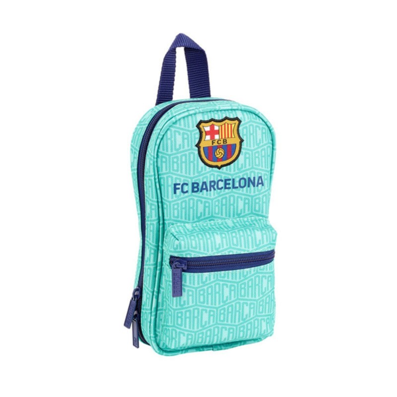 Plumier sac à dos F.C. Barcelona Turquoise 12 x 23 x 5 cm 33 Pièces