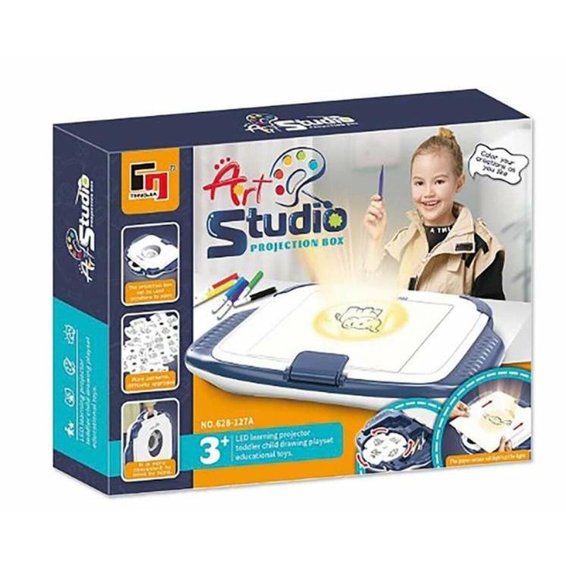 Jeu Peinture et Couleur Art Studio Projecteur