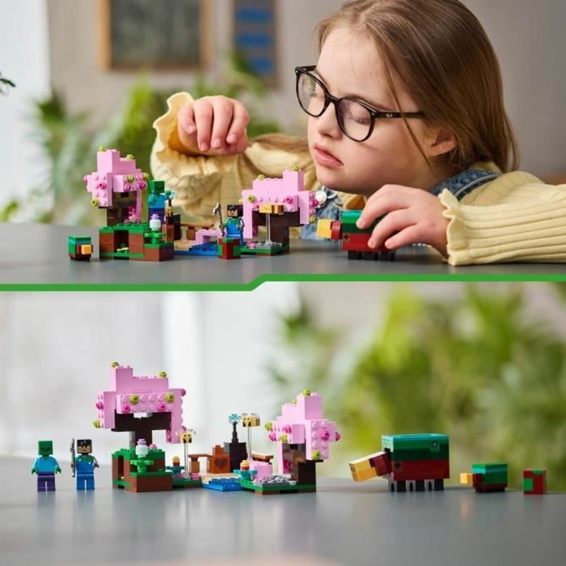 Set de construction Lego Minecraft 21260 Cherry Garden Multicouleur 304 Pièces