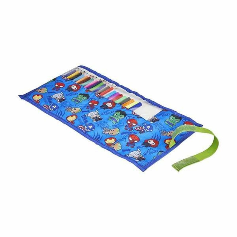 Trousse Scolaire avec Accessoires The Avengers (22 pcs)