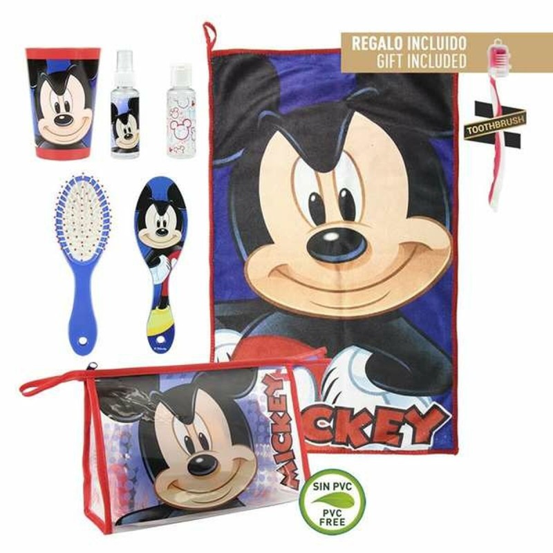 Trousse de Toilette avec Accessoires Mickey Mouse