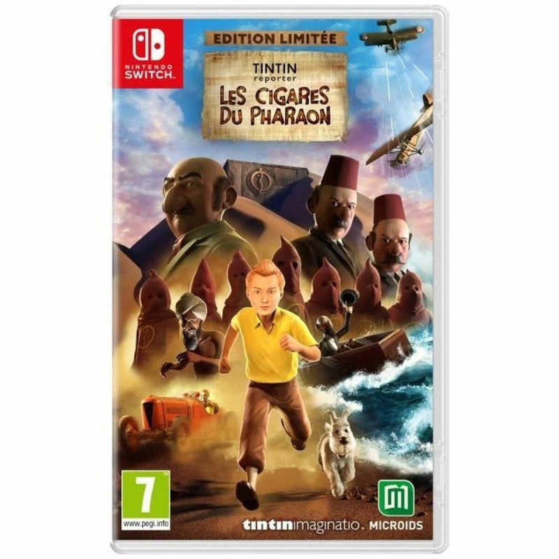 Jeu vidéo pour Switch Microids Tintin Reporter : Les Cigares du Pharaon