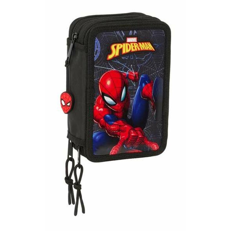 Pochette à crayons triple Spider-Man Attack 12