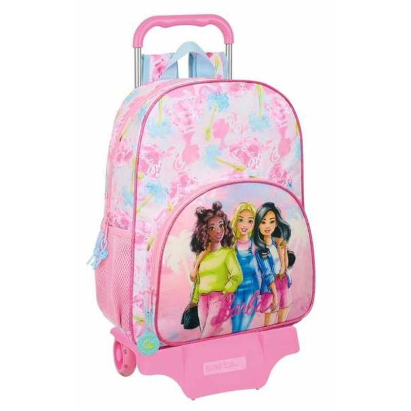 Cartable à roulettes Barbie Painterly 33 x 42 x 14 cm