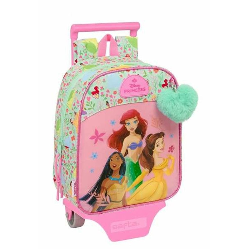 Cartable à roulettes Disney Princess Bloom 22 x 27 x 10 cm