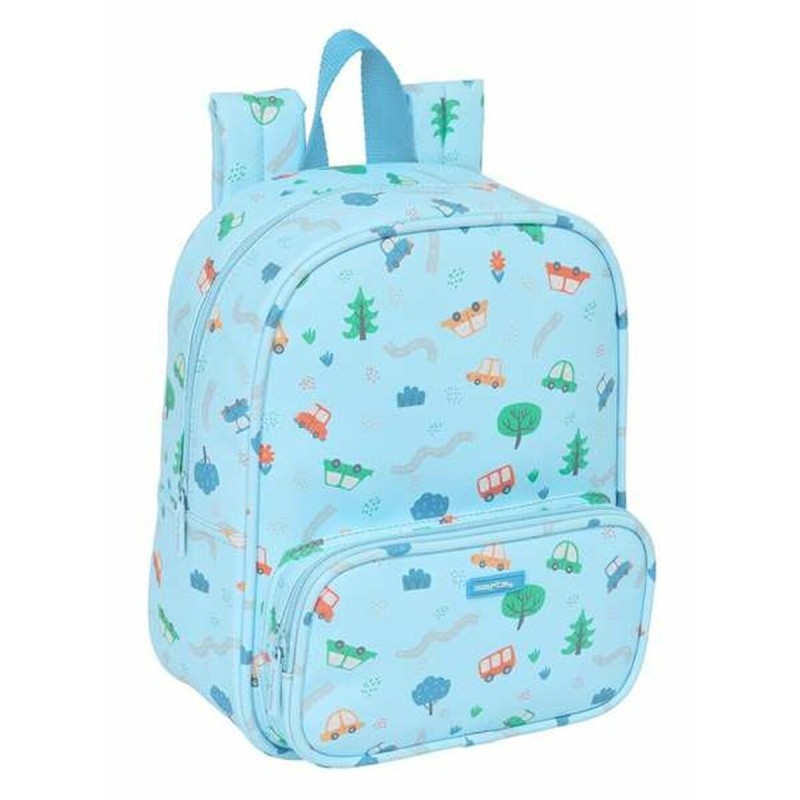 Cartable Safta 22 x 27 x 10 cm Voitures