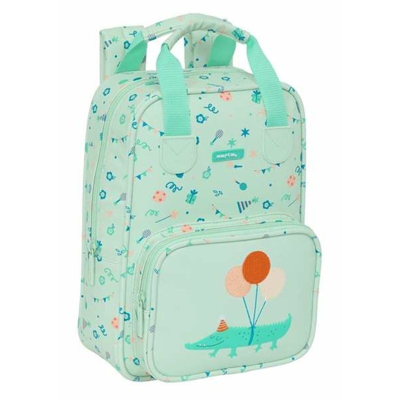 Cartable Safta Vert 20 x 28 x 8 cm