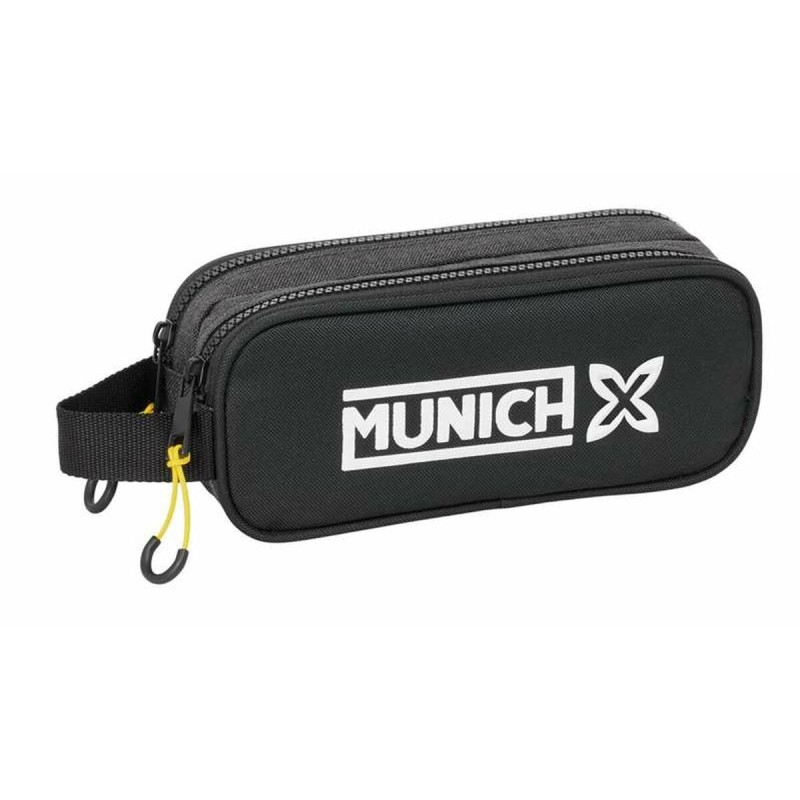 Trousse Fourre-Tout Double Munich Topo 21 x 8 x 6 cm