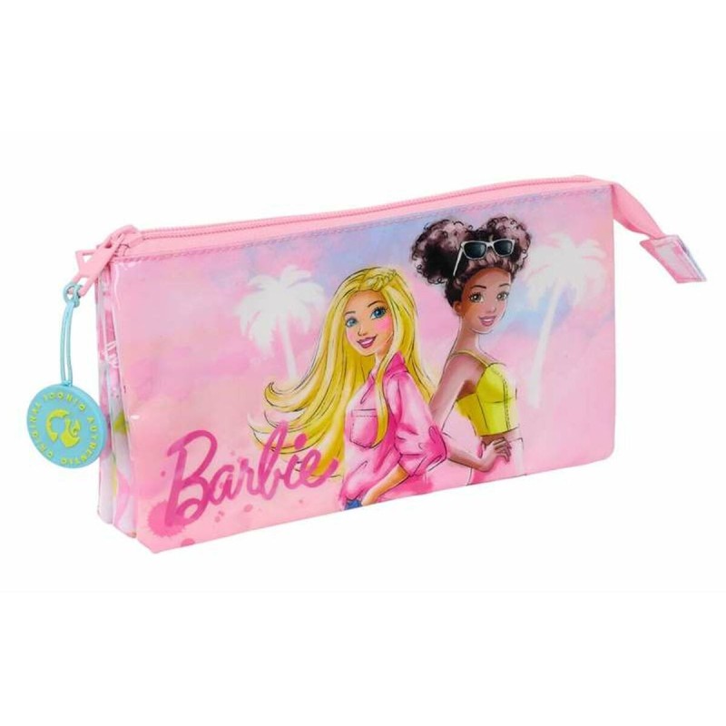 Trousse Fourre-Tout Triple Barbie Painterly 22 x 12 x 3 cm